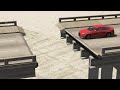 Cars vs Broken Bridge – BeamNG.Drive