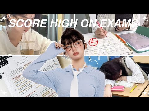 10 SECRETS to get HIGH SCORES on exams fast 📖 (no one tell you!)