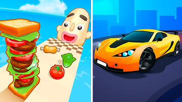Sandwich Runner | Race Master 3D - All Level Gameplay Android,iOS - NEW APK UPDATE