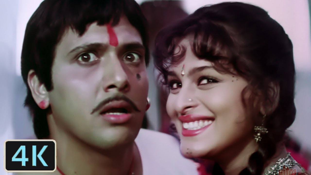 'Angna Mein Baba' Full 4K Video Song - Govinda, Shilpa 