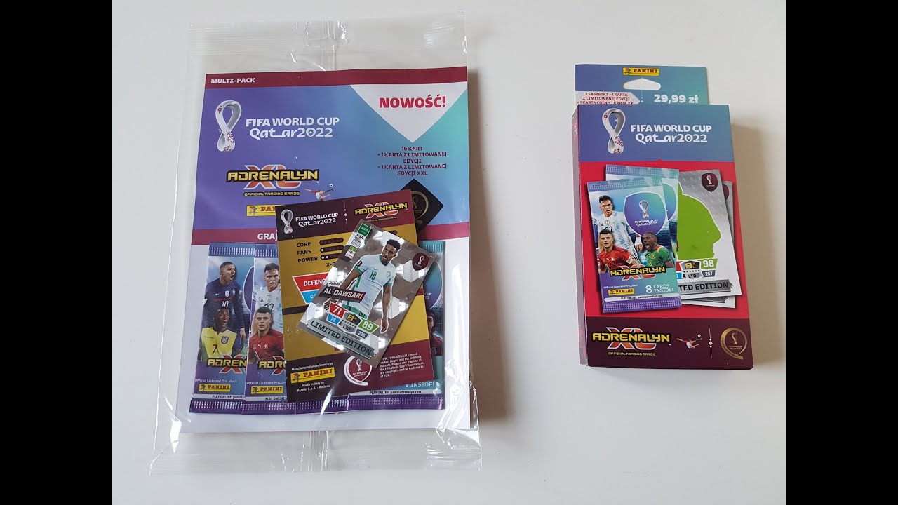 PANINI FIFA WORLD CUP QATAR 2022 - POJEDYNEK MULTIPACK Z BIEDRONKI vs ...