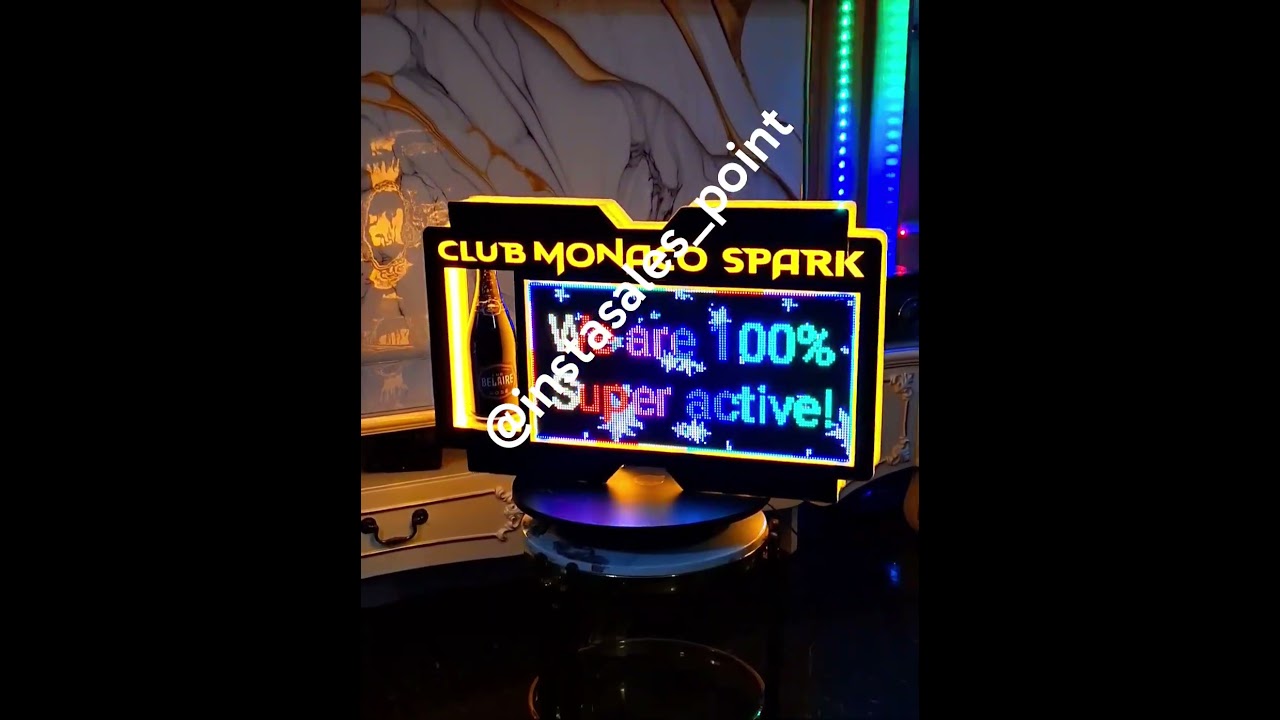 CUSTOMIZED Single Side Digital Display Board