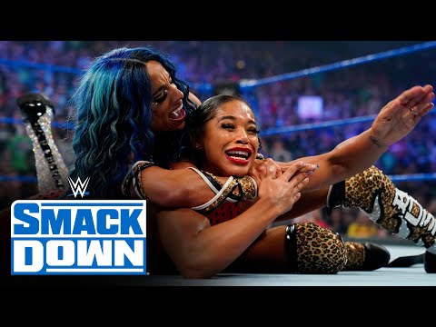 Bianca Belair & Sasha Banks vs. Carmella & Zelina Vega: SmackDown, July 30, 2021