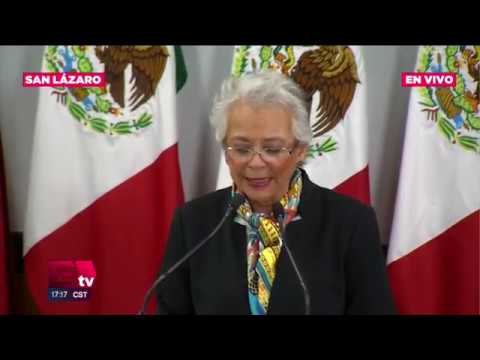 Olga Sánchez Cordero entrega el Primer Informe de Gobierno de López ...