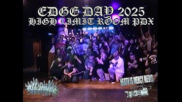 STRAIGHT EDGE DAY PDX - 10/17/2025