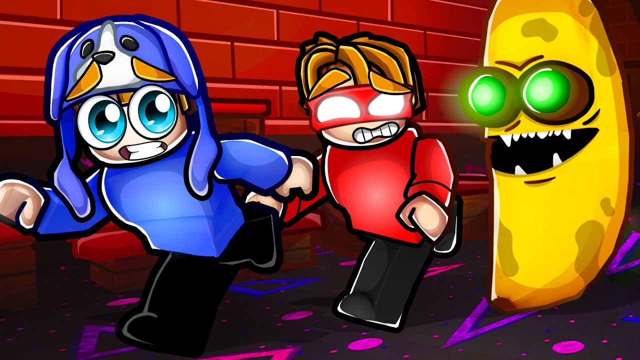 Escaping SCARY BANANA EATS in Roblox!