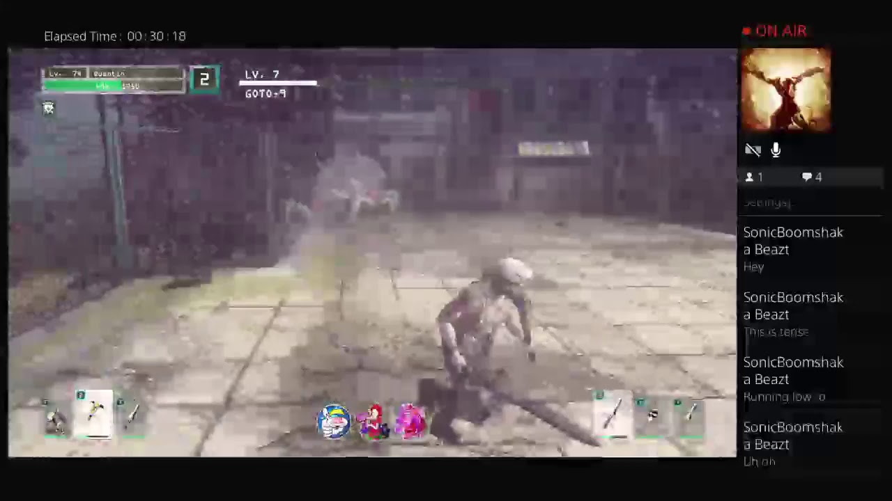 LET IT DIE part 5 boss time!!!!!!