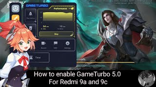 How to Enable Game Turbo 5.0 on Redmi 9,9a,9c,9s9t