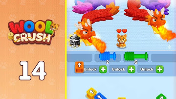 Wool Crush: Yarn Color Sort Level 14 Solution Walkthrough