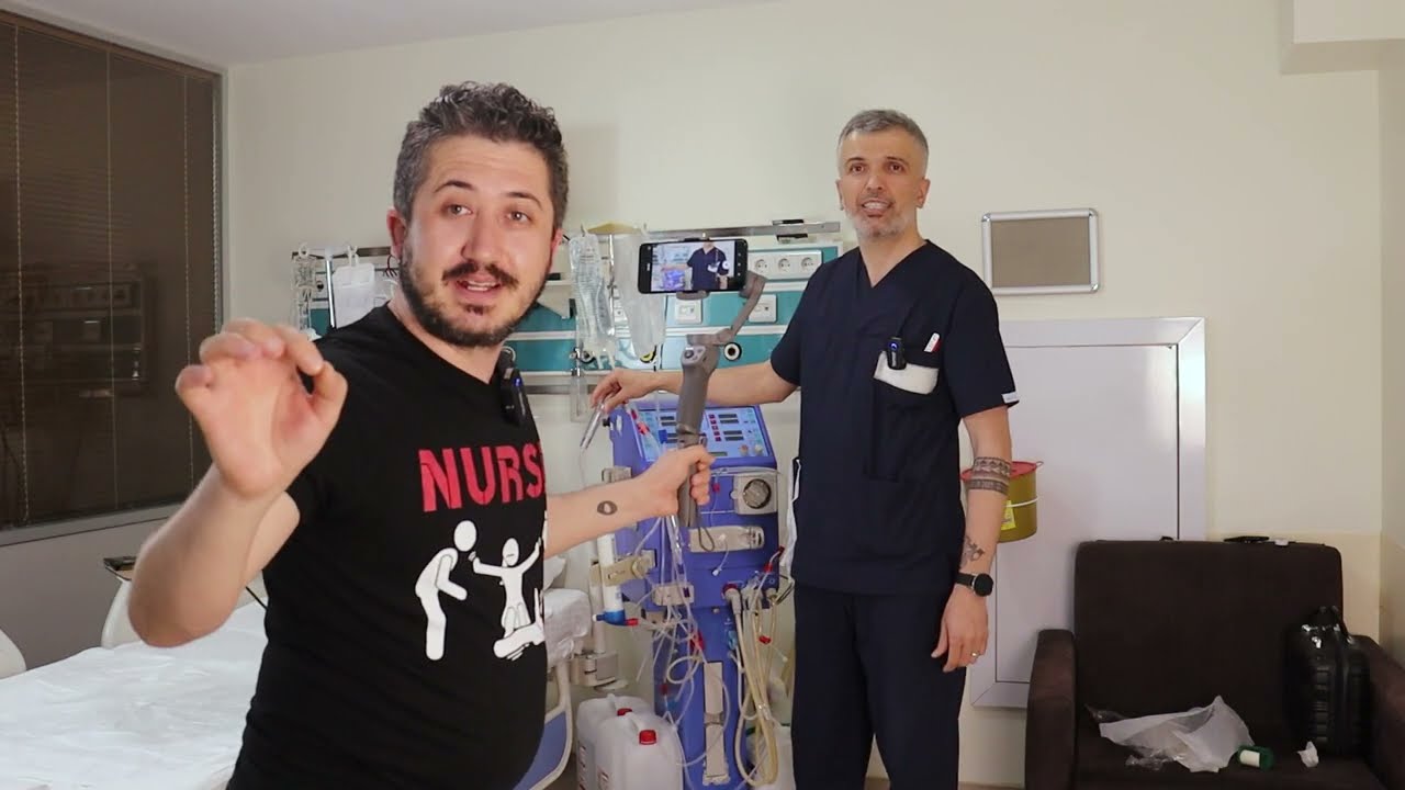 Hemodiyaliz cihazı kurulum