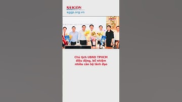 Chủ tịch UBND TPHCM điều động, bổ nhiệm nhiều cán bộ lãnh đạo