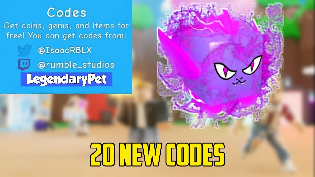  Bubble Gum Simulator 20 New Codes 2019 Free Legendary Pet YouTube