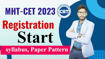 MHT-CET 2023 REGISTRATION FORM FILLING  Process | MHT-CET FORM 2023 | #mhtcet  Pradeeps Biology