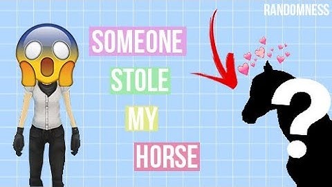 Someone stole my horse!?  // Star stable online - Randomness #1