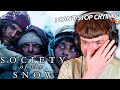 Society of the snow 2023 ruined me  first time watching  movie  reaction