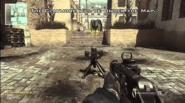 [MW3] *NEW* Claymore Under the Map Glitch. 【HD】