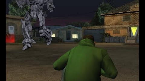 GTA San Andreas Transformers ! (Cinema4D!)
