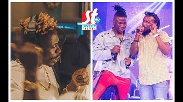 SHATTA WALE PLAYS STONEBWOY & SAMINI DISS TRACK IN HIS NEW RANGE ROVER VOGUE