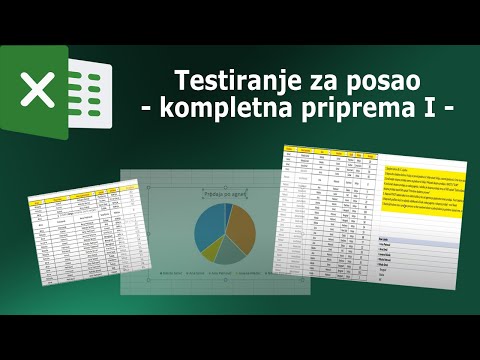 Excel testiranje za posao 2020/2021 - SUMIF, VLOOKUP, PIVOT