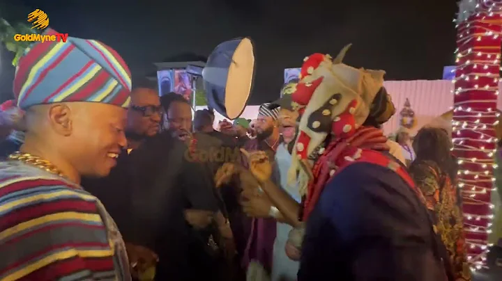 IBRAHIM CHATTA BATTLES JIGAN BABA OJA AT JAGUN JAGUN MOVIE PREMIERIE