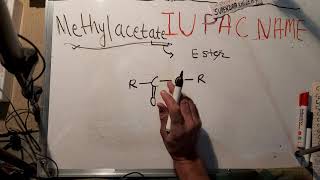 557. iupac name of methyl acetate | Iupac nomenclature of organic chemistry in Hindi