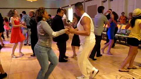 Irene Silva and Rolando Bonilla