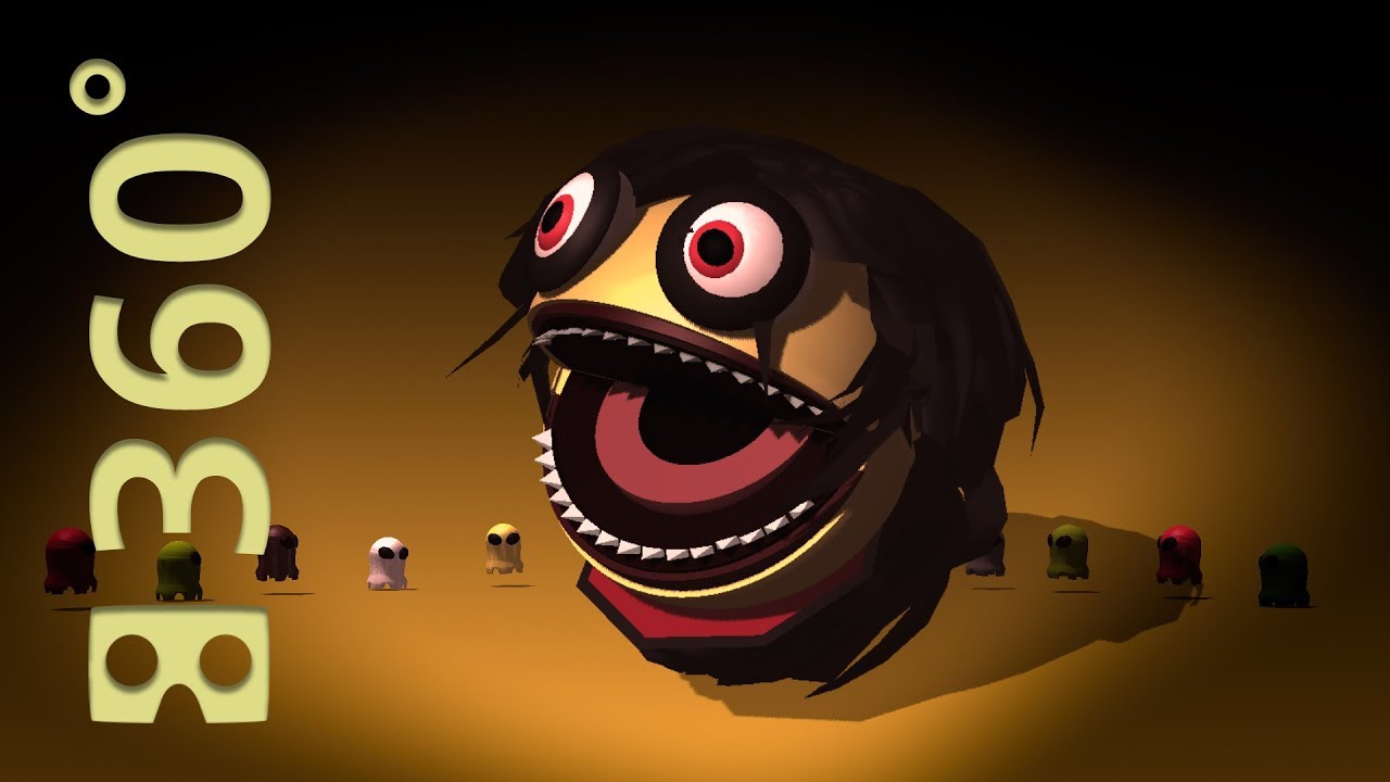 360° VR - [ a bit weird ] - MJ Freaky Zombie Pacman Circus - Vilin