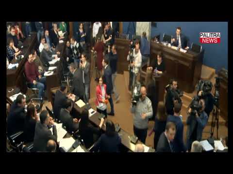 სიტყვიერი და ფიზიკური დაპირისპირება პარლამენტში