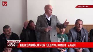 Kardelen TV / Başkan Mehmet SEKMEN İspir'deydi