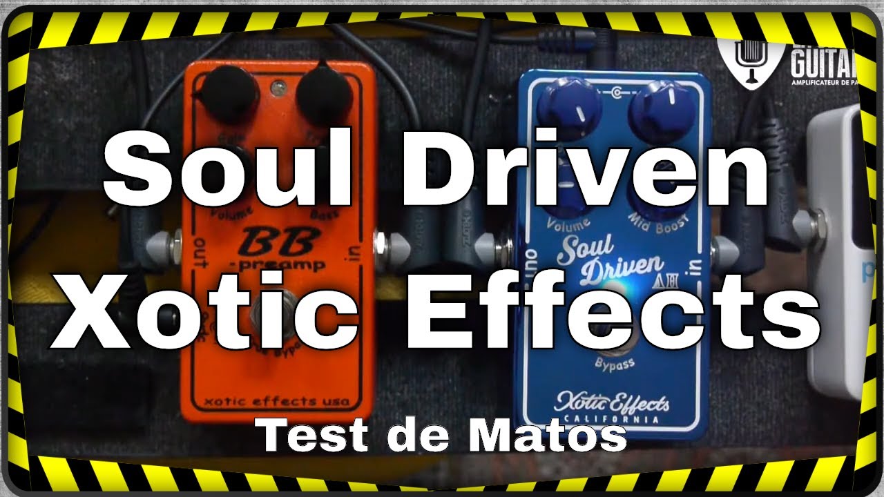 Xotic Soul Driven signature Allen Hinds - Test Overdrive (version