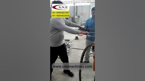 CNC PIPE BENDING MACHINE MADE BY SNE. FOR MORE DETAILS CALL US ON 9999457597, 9899453939