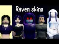 All about raven skins comparisonshowcases combos tip etc heroes online world