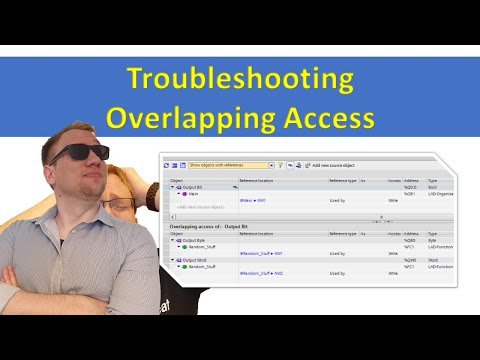 TIA Portal: Overlapping Access (Advanced Cross References)