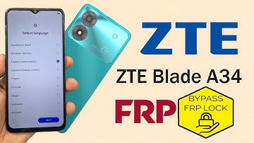 ZTE Blade A34 Frp Bypass OctopusTool