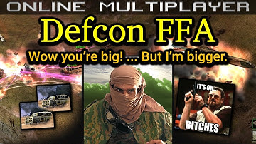 Defcon FFA - Toxin General - Pro Rules | C&C Generals Zero Hour | No Commentary