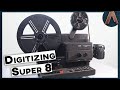 I used this projector to digitize super 8 film at home  filmdigital