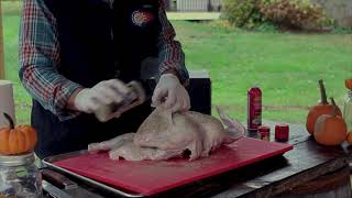Smoked Turkey Recipe - Part 2 | Seasoning Your Turkey
