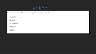 Word Knowledge Practice 1-- Question 21
