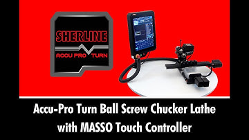 Accu-Pro Turn Chucker Lathe with MASSO G3 Touch Controller