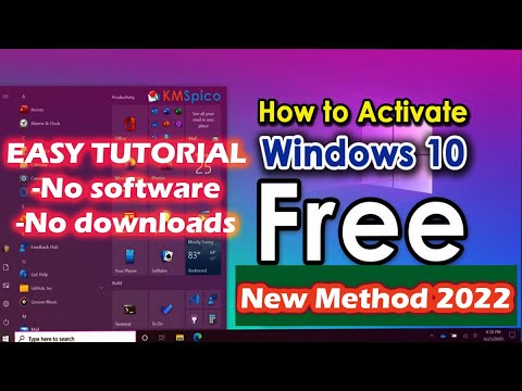 How To: Activate Windows 10 for Free - (Updated June 2022) - YouTube