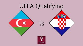 Azerbaijan vs Croatia - European Qualifying (Group A)
