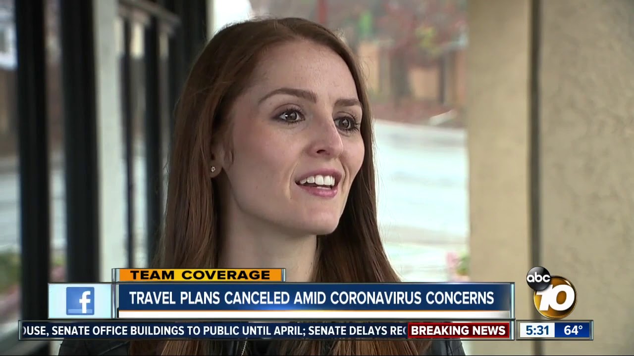 European travel plans canceled amid coronavirus concerns