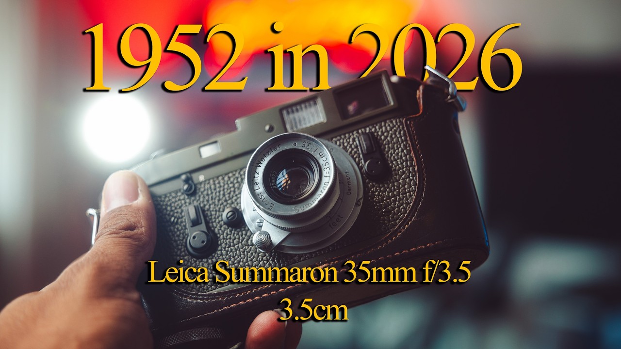 1952 In 2026: Leica Summaron 35mm f3.5Untitled Project - YouTube