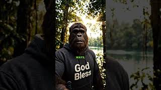 Blessed Day at the Lake #Bigfoot #FunnyShorts #Nature #YouTubeShorts