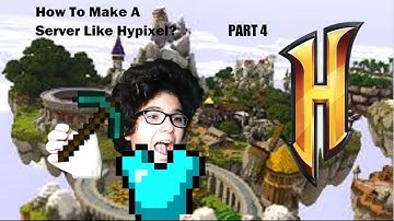 How To Make A Server Like Hypixel In Minehut Part #4