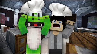DYING IN THE KITCHEN!! - Minecraft RESTAURANT RUSH /w THE GUYS!