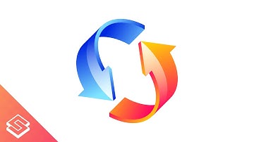 Inkscape Tutorial: 3D Curled Arrows