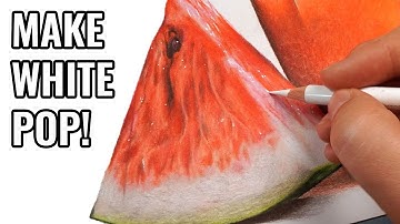 5 Ways to Add White to Your Colored Pencil Drawings