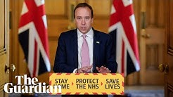 Coronavirus: Matt Hancock gives daily briefing on the outbreak in the UK â€“ watch live