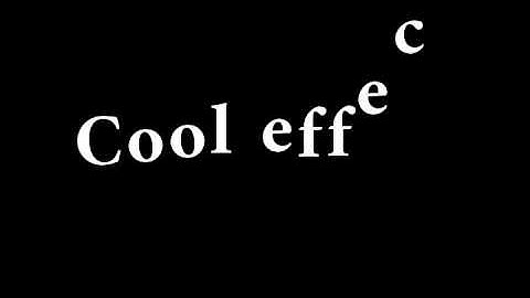 Text with moving letters - MoviePy